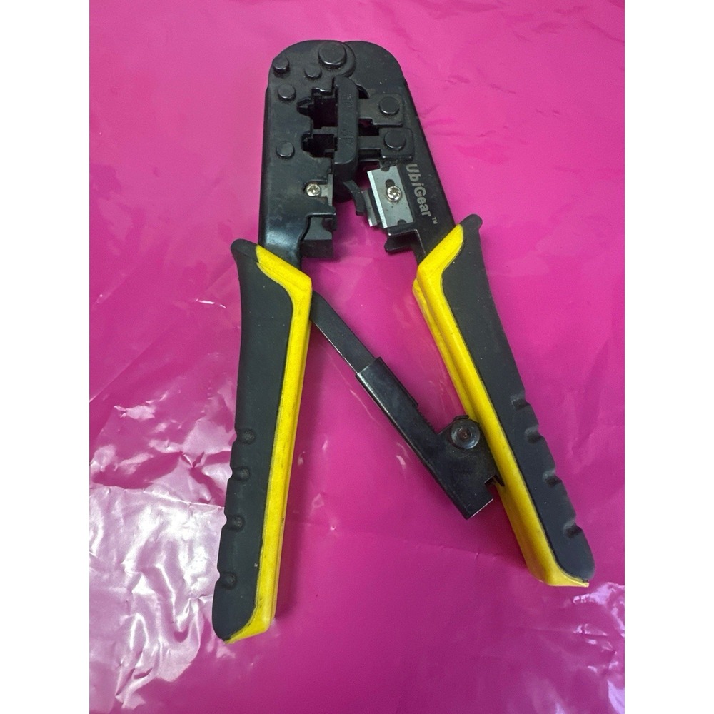 UbiGear RJ45 RJ11 RJ12 Modular Network Cable Crimper Cutter Wire Stripper - Picture 4 of 4